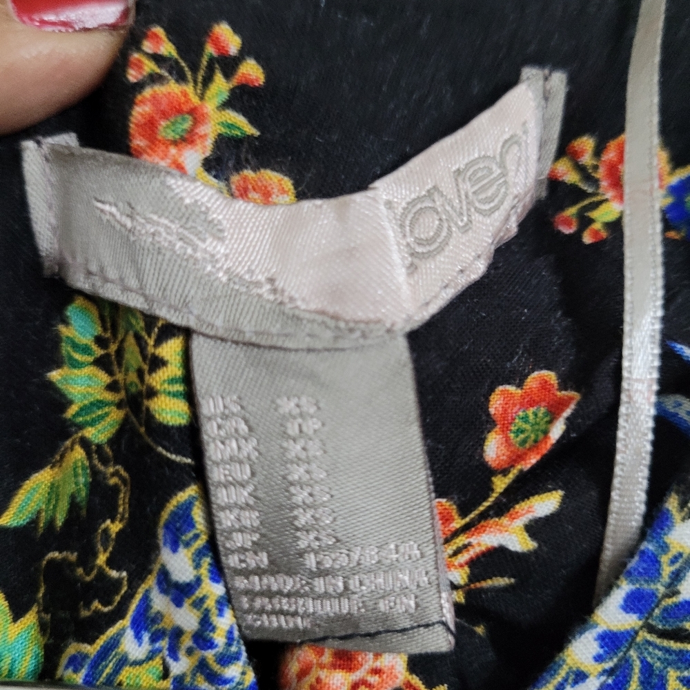 Bird Print Dress - Picture 7 of 9